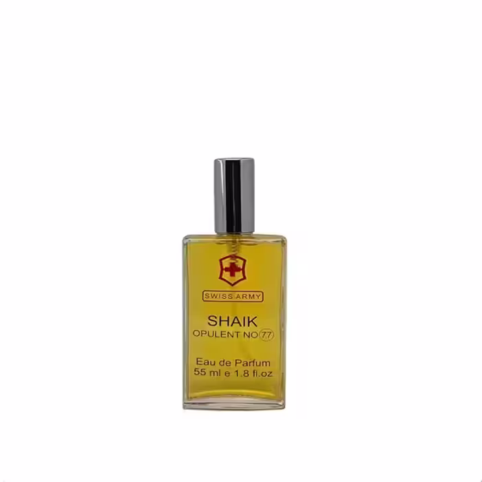 عطر جیبی مردانه سوئیس آرمی مدل شیخ اپیولنت شماره 77 حجم 55 میلی لیتر