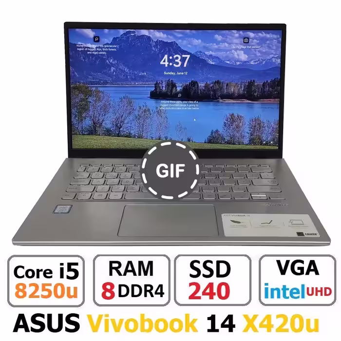 لپ تاپ ASUS Vivobook 14 X420u core i5 8250u