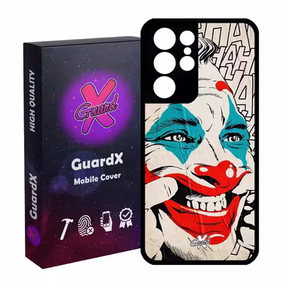 کاور گارد ایکس طرح Joker مدل Glass10128 مناسب برای گوشی موبایل سامسونگ Galaxy S21 Ultra