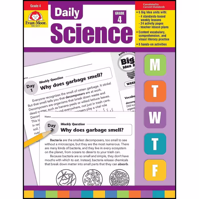 کتاب زبان اصلی Daily Science Grade  اثر Jill S Norris