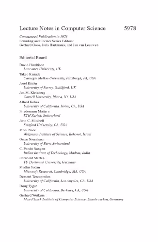 خرید و دانلود نسخه کامل کتاب Theory of Cryptography: 7th Theory of Cryptography Conference, TCC 2010, Zurich, Switzerland, February 9-11, 2010. Proceedings
