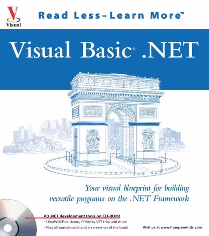 خرید و دانلود نسخه کامل کتاب VB.NET: Your Visual Blueprint for Building Versatile Programs on the .NET Framework