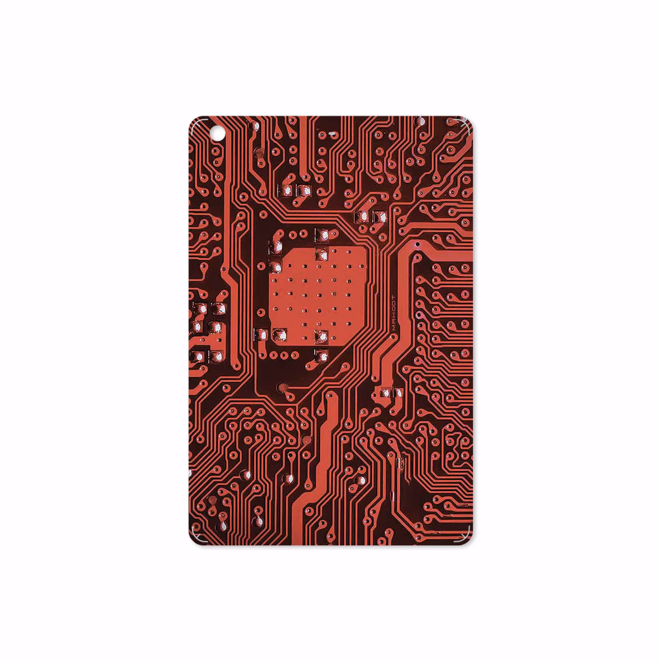 برچسب پوششی ماهوت مدل Red Printed Circuit Board مناسب برای تبلت اپل iPad mini 2 2013 A1491