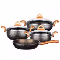 سرویس پخت و پز 7 پارچه هیسار مدل Assos