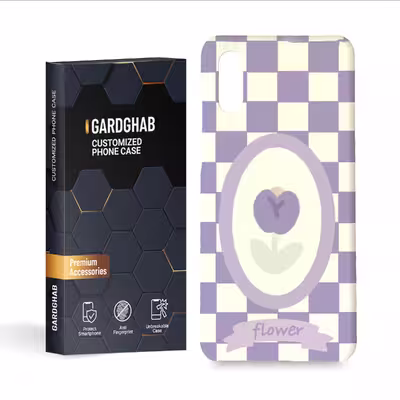 کاور گارد قاب مدل دخترانه مناسب برای گوشی موبایل سامسونگ galaxy a02