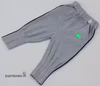 شلوار تک پنبه ردپا مدل ملانژ دمپادار