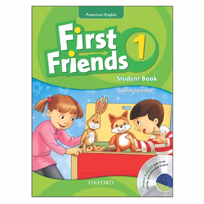 کتاب1 American English First Friends اثر Susan Lannauzzi انتشارات Oxford