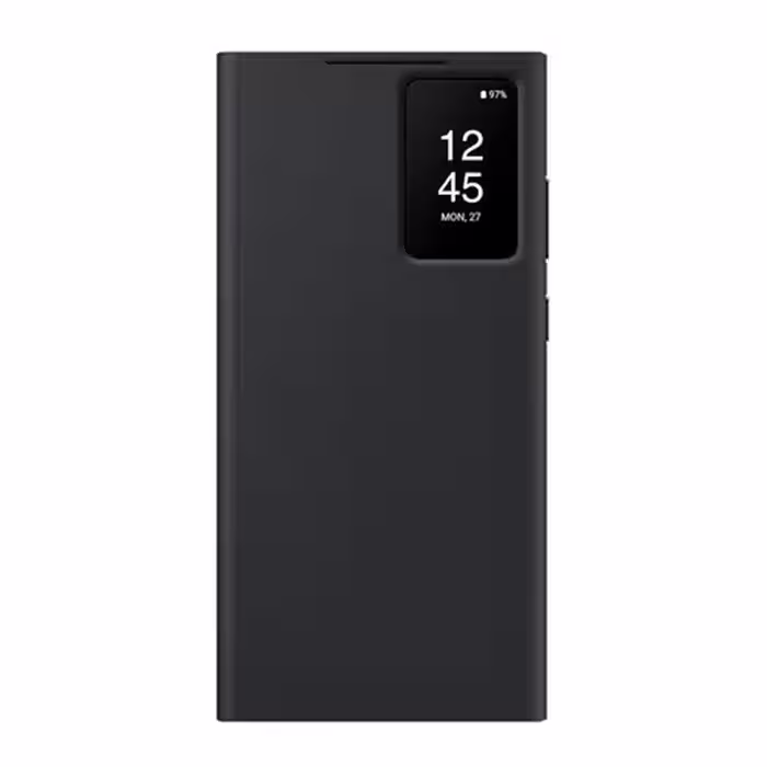 کیف کلاسوری شرکتی سامسونگ مدل SMART CLEAR VIEW COVER EF-ZS918 S23 Ultra