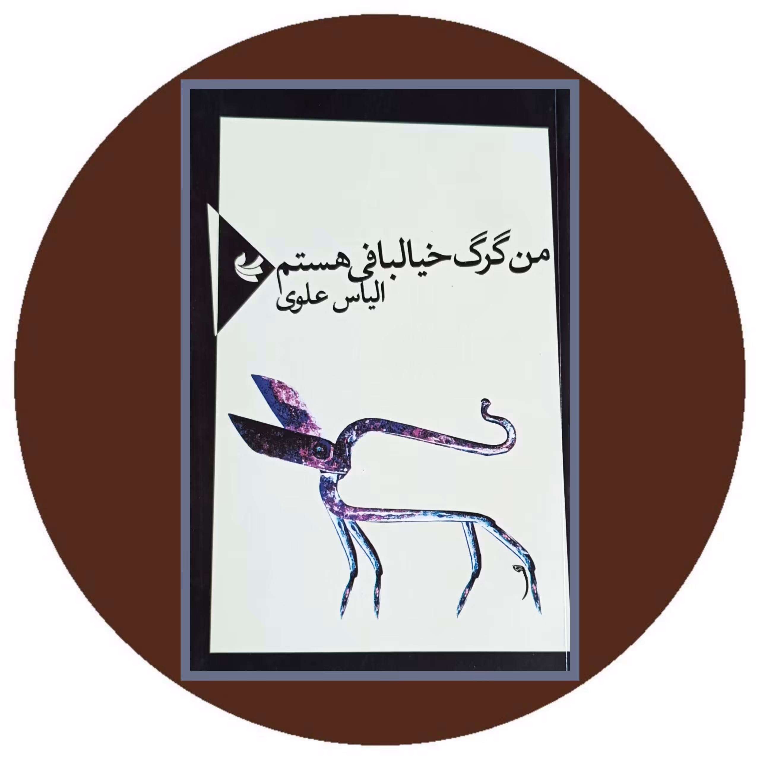 کتاب من گرگ خیالبافی هستم - خرید با تخفیف چهل درصد ازکتاب دایره قهوه ای