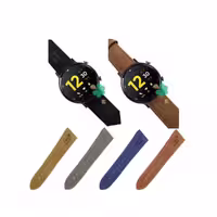 بند چرم ساعت ریلمی واچ Realme Watch S برند Mont Blanc
