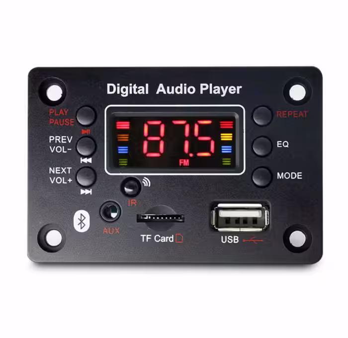 پنل mp3 player مربعی