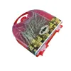 گیره کاغذ کلیپس مدل gld-01 کد 147371 بسته 60 عددی 