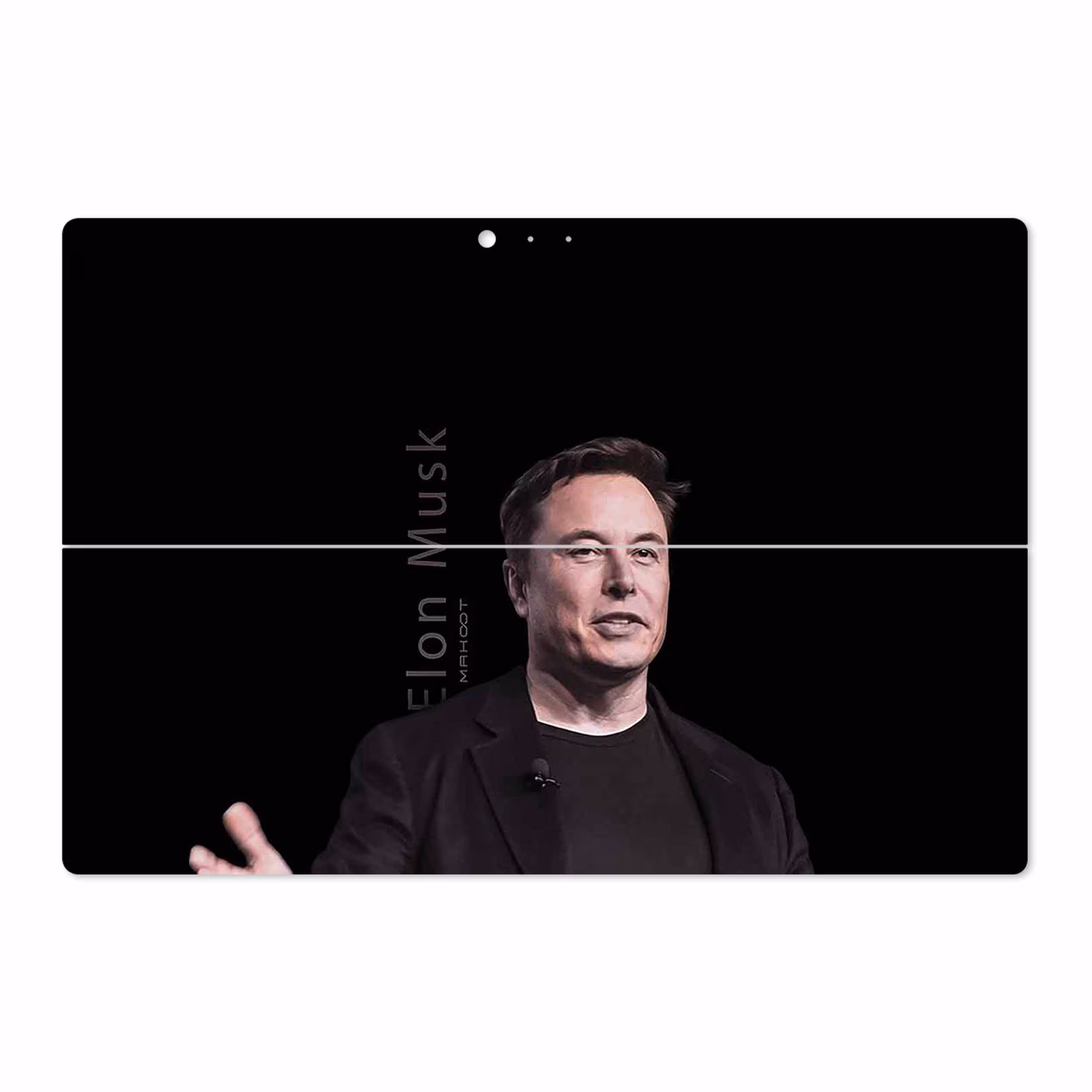 برچسب پوششی ماهوت مدل Elon Musk مناسب برای تبلت مایکروسافت Surface Pro 3 2014