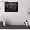 تابلو فنچ آرت طرح انتزاعی کد ABS104