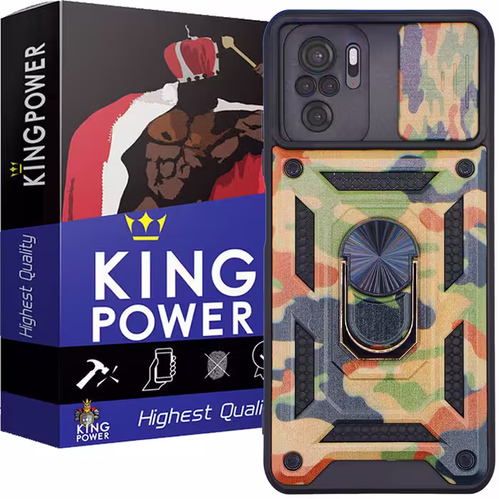 کاور کینگ پاور مدل AK27 مناسب برای گوشی موبایل شیائومی Redmi Note 10 4G / Note 10S