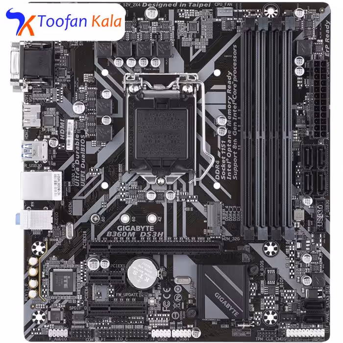 مادربرد گیگابایت مدل B360M DS3H rev. 1.0  Gigabyte B360M DS3H rev. 1.0 Motherboard