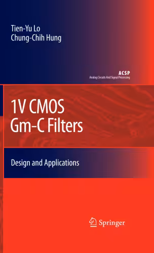 خرید و دانلود نسخه کامل کتاب 1V CMOS G m -C Filters: Design and Applications