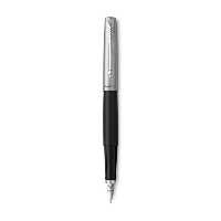 خودنویس پارکر ژوتر نیمه استیل مشکی گیره کروم به همراه کپسول Parker Jotter Bond Street Black