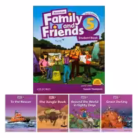 کتاب Family And Friends 5 اثر جمعی از نویسندگان انتشارات آرماندیس پنج جلدی