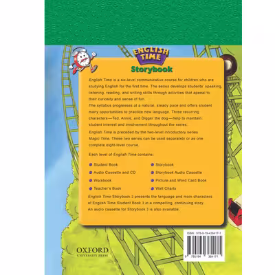 کتاب ENGLISH TIME 3 A DAY AT STORYLAND اثر SETSUKO TOYAMA انتشارات OXFORD