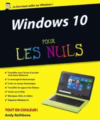 خرید و دانلود نسخه کامل کتاب Windows 10 pour les Nuls