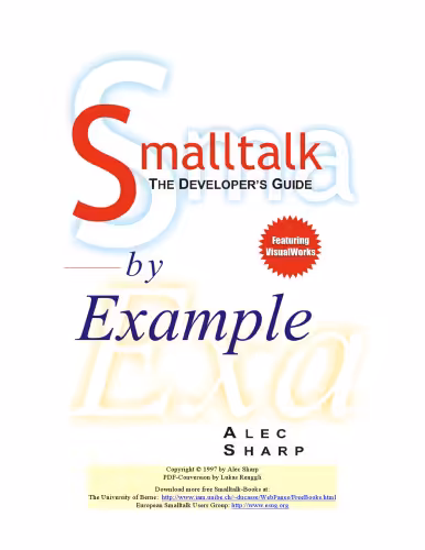 خرید و دانلود نسخه کامل کتاب Smalltalk By Example