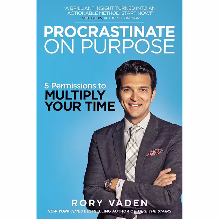 کتاب Procrastinate on Purpose اثر Rory Vaden انتشارات TarcherPerigee