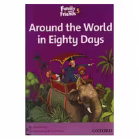 کتاب Around the World in Eighty Days Family 5 Readers Book اثر جمعی از نویسندگان انتشارات ابداع