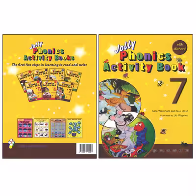 کتاب Jolly Phonics Activity Book 7 اثر Sara Wernham and Sue Lioyd انتشارات Jolly Learning