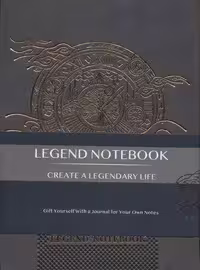 دفتر یادداشت خط دار LEGEND (خاکستری)