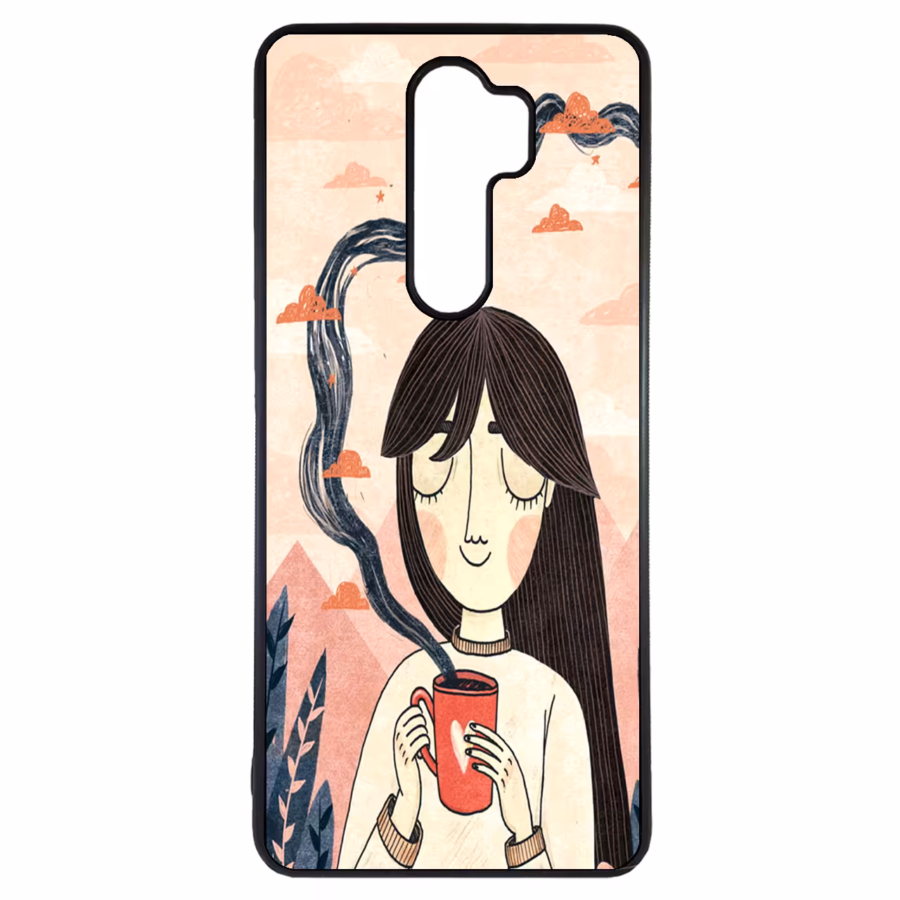 کاور طرح دختر کد 1146 مناسب برای گوشی موبایل شیائومی redmi 9