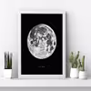تابلو مدل مینیمال MOON Laluna کد M1411-b