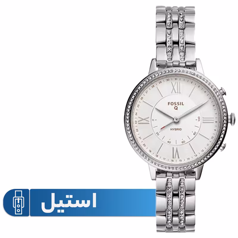 ساعت هوشمند فسیل مدل FTW5033 دارای قابلیت های صفحه نمایش رنگی بند استیل ضدزنگ | کالا مکس