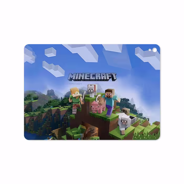 برچسب پوششی ماهوت مدل Minecraft-Game مناسب برای تبلت اپل iPad Pro 9.7 2016 A1673