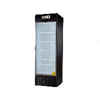 فریزر ویترینی 80 سانتی بدنه مشکی، وان سفید کینو مدل KF 800BL