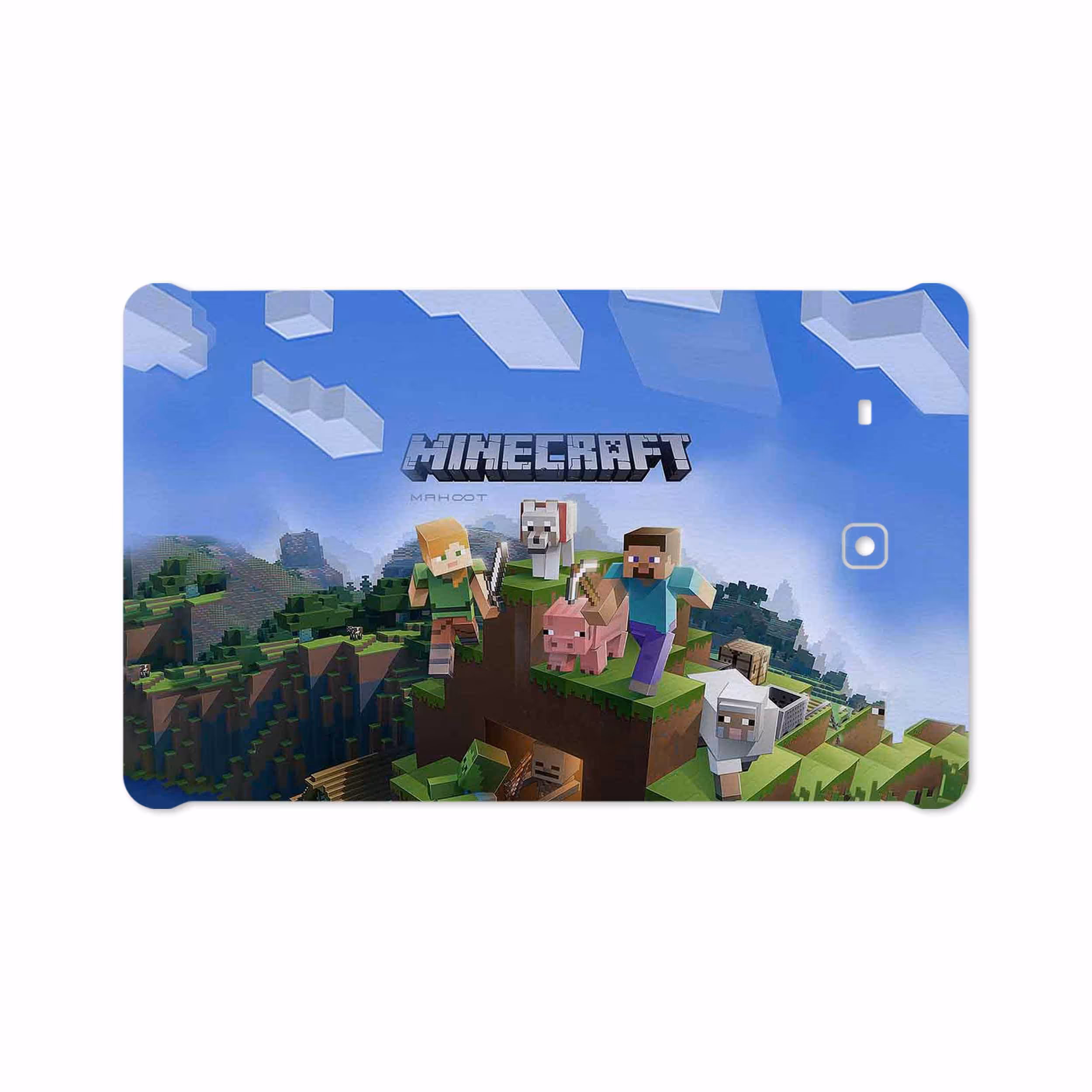برچسب پوششی ماهوت مدل Minecraft-Game مناسب برای تبلت سامسونگ Galaxy Tab E 9.6 2015 T561