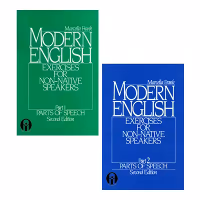 کتاب Modern English Exercises For Non-Native Speakers Part, Parts Of Speech Second Edition اثر Marcella Frank انتشارات الوندپویان دو جلدی