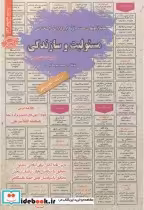 خرید کتاب آزمون استخدامی مسئولیت و سازندگی حیطه اختصاصی | ایده بوک