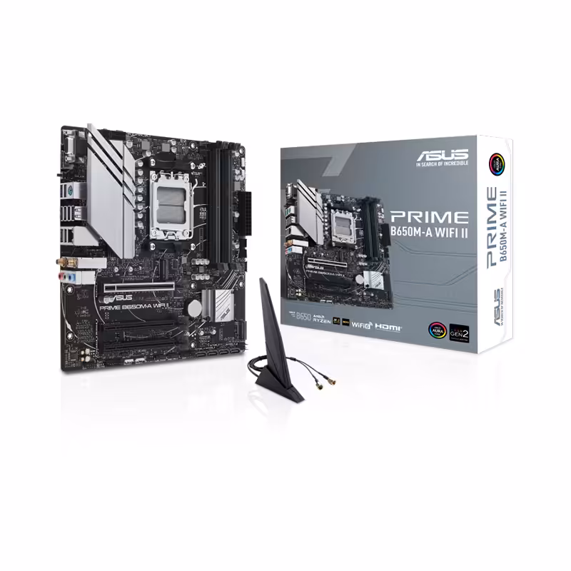 مادربرد ایسوس ASUS PRIME B650M-A Wifi II | فروشگاه اینترنتی شهر لپ تاپ