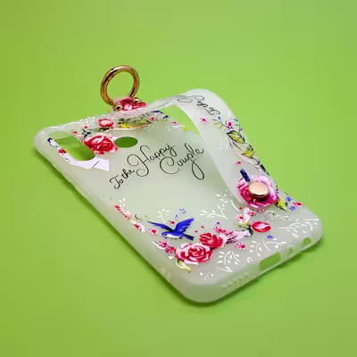 کاور طرح گل کد 01 مناسب برای گوشی موبایل شیائومی Redmi Note 8 