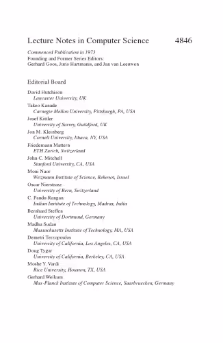 خرید و دانلود نسخه کامل کتاب Advances in Computer Science – ASIAN 2007. Computer and Network Security: 12th Asian Computing Science Conference, Doha, Qatar, December 9-11, 2007. Proceedings
