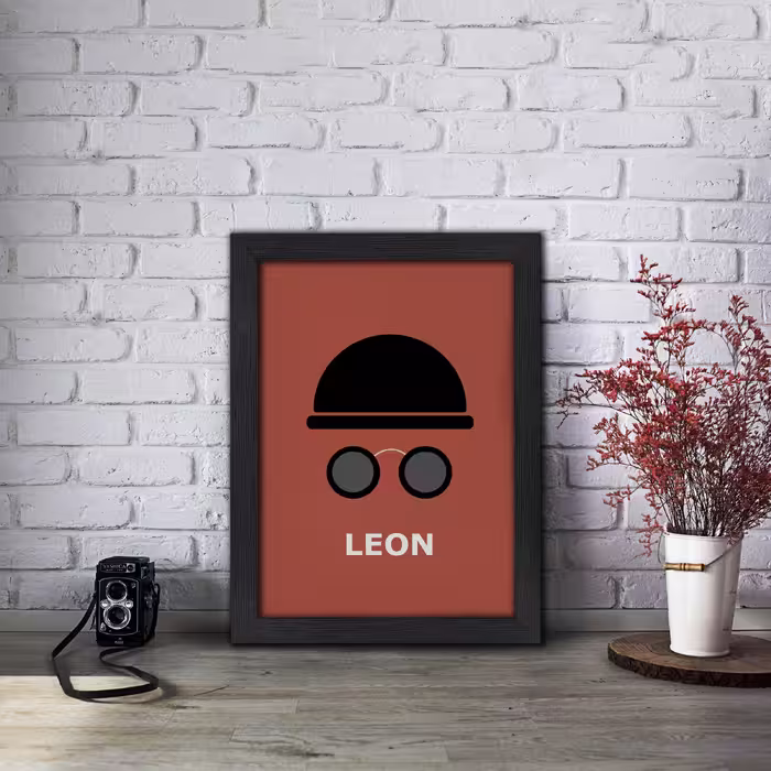 تابلو طرح Leon The Professional مدل PrLeon1b
