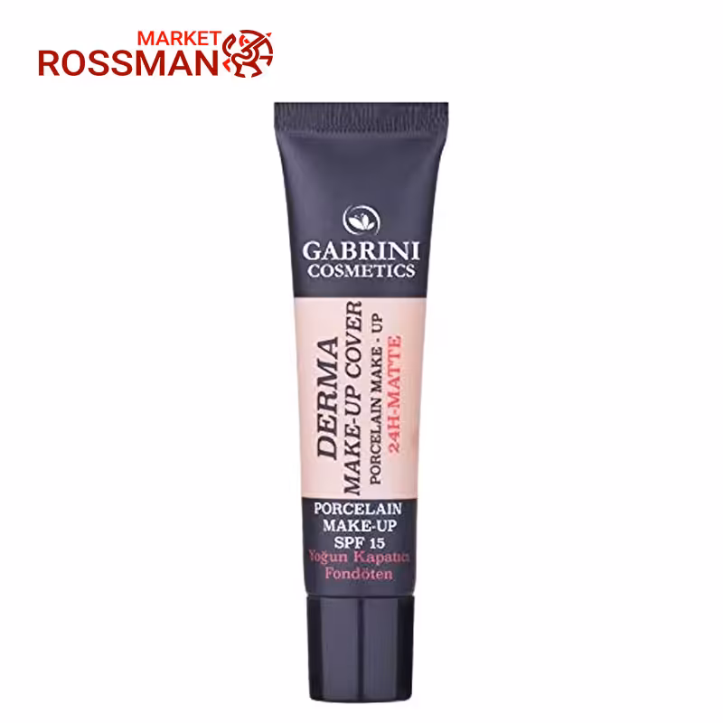کرم پودر 24 ساعته گابرینی Gabrini مدل Derma حجم 40 میلی لیتر