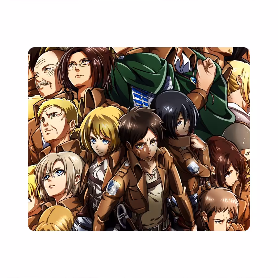 ماوس پد طرح انیمه Attack on Titan