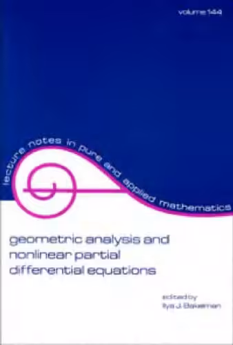 خرید و دانلود نسخه کامل کتاب Geometric Analysis and Nonlinear Partial Differential Equations