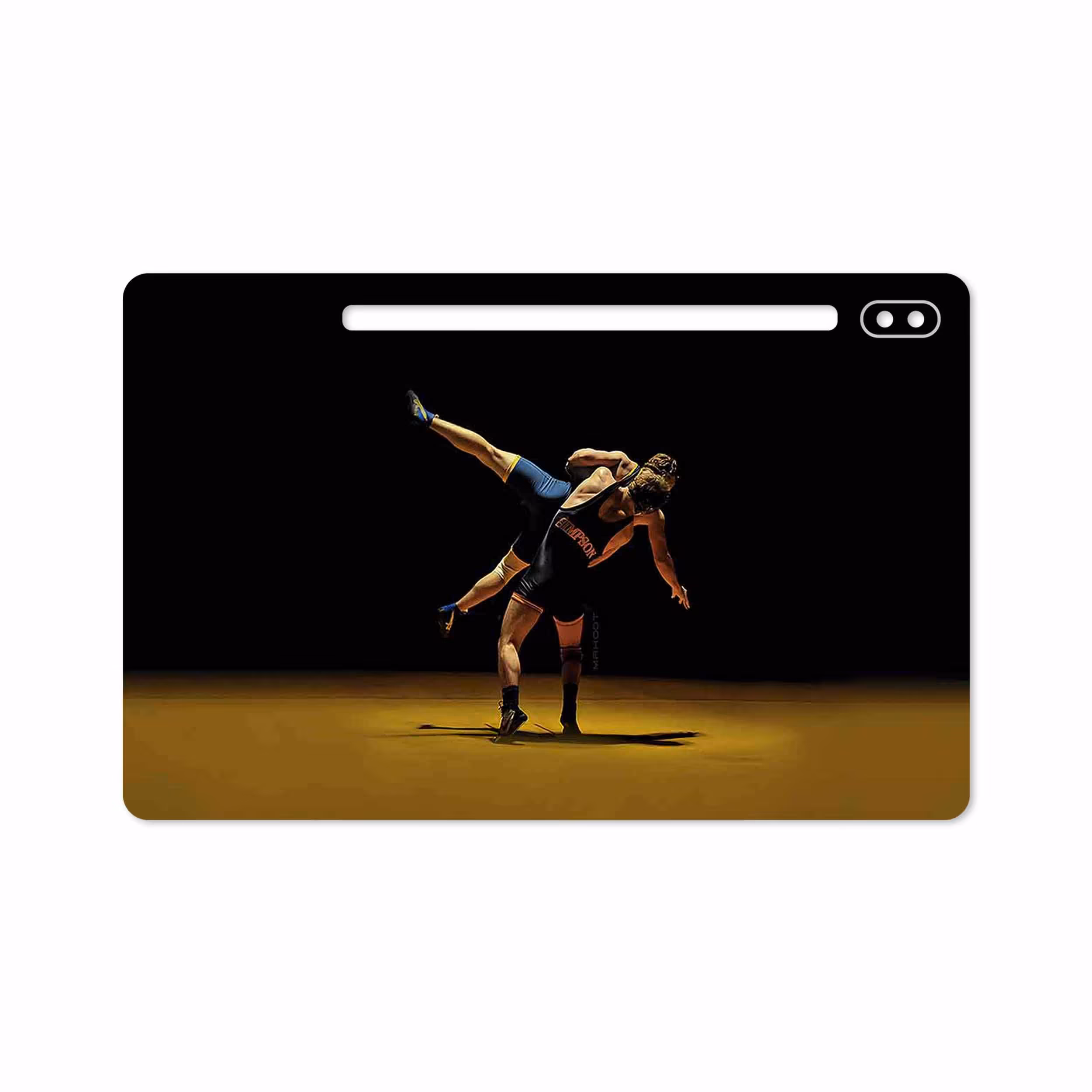 برچسب پوششی ماهوت مدل Wrestling مناسب برای تبلت سامسونگ Galaxy Tab S6 2019 SM-T865