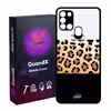 کاور گارد ایکس طرح پلنگی مدل Glass10395 مناسب برای گوشی موبایل سامسونگ Galaxy A21s
