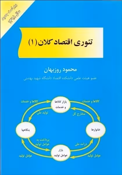 تئوری اقتصاد کلان (1) - کتاب‌فروشی کوچه کتاب