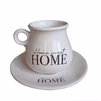 فنجان و نعلبکی مدل Big home