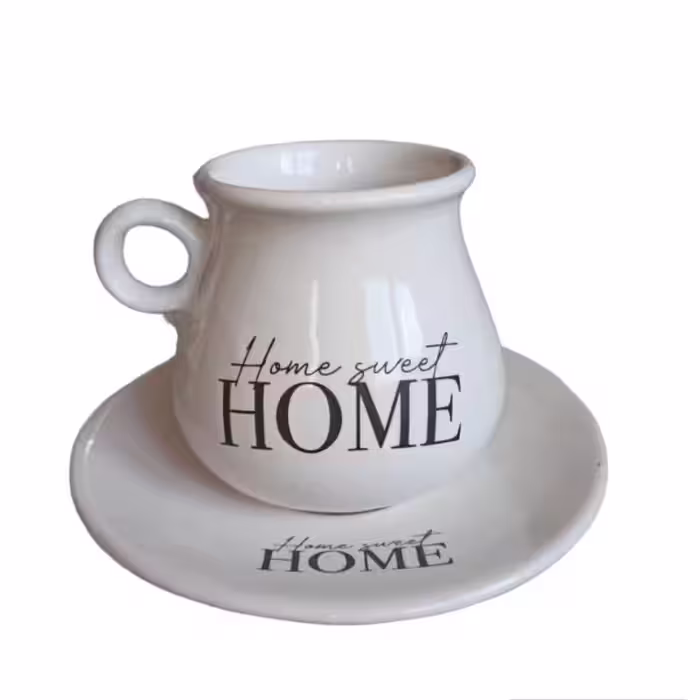 فنجان و نعلبکی مدل Big home